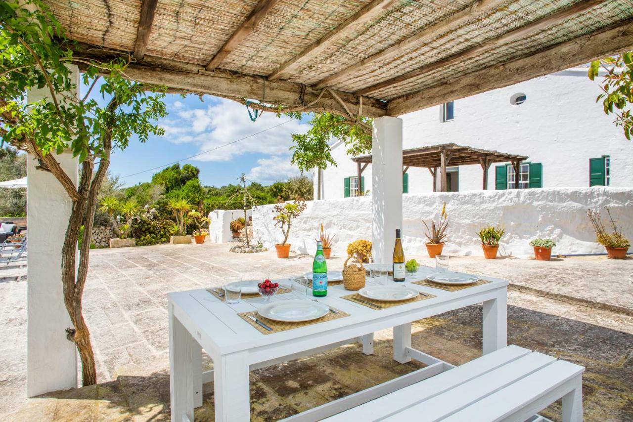 Finca Binicalaf Vell Cala En Porter  Bagian luar foto