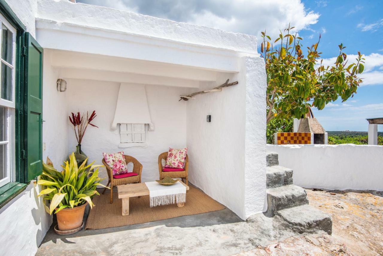 Finca Binicalaf Vell Cala En Porter  Bagian luar foto
