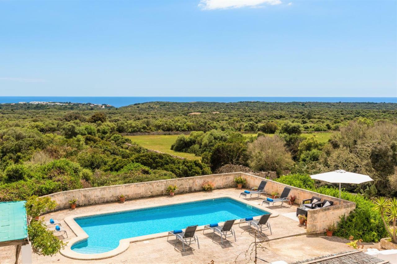 Finca Binicalaf Vell Cala En Porter  Bagian luar foto