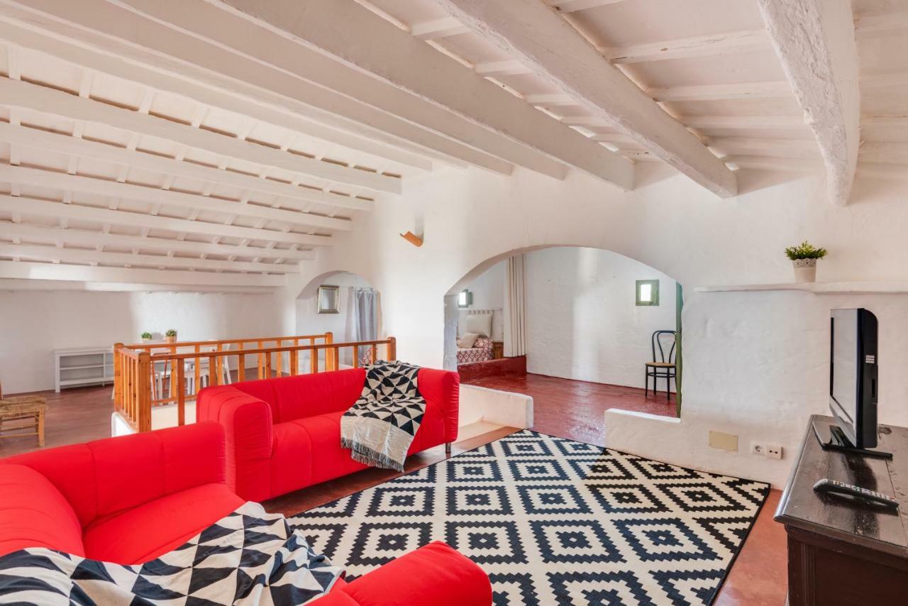 Finca Binicalaf Vell Cala En Porter  Bagian luar foto