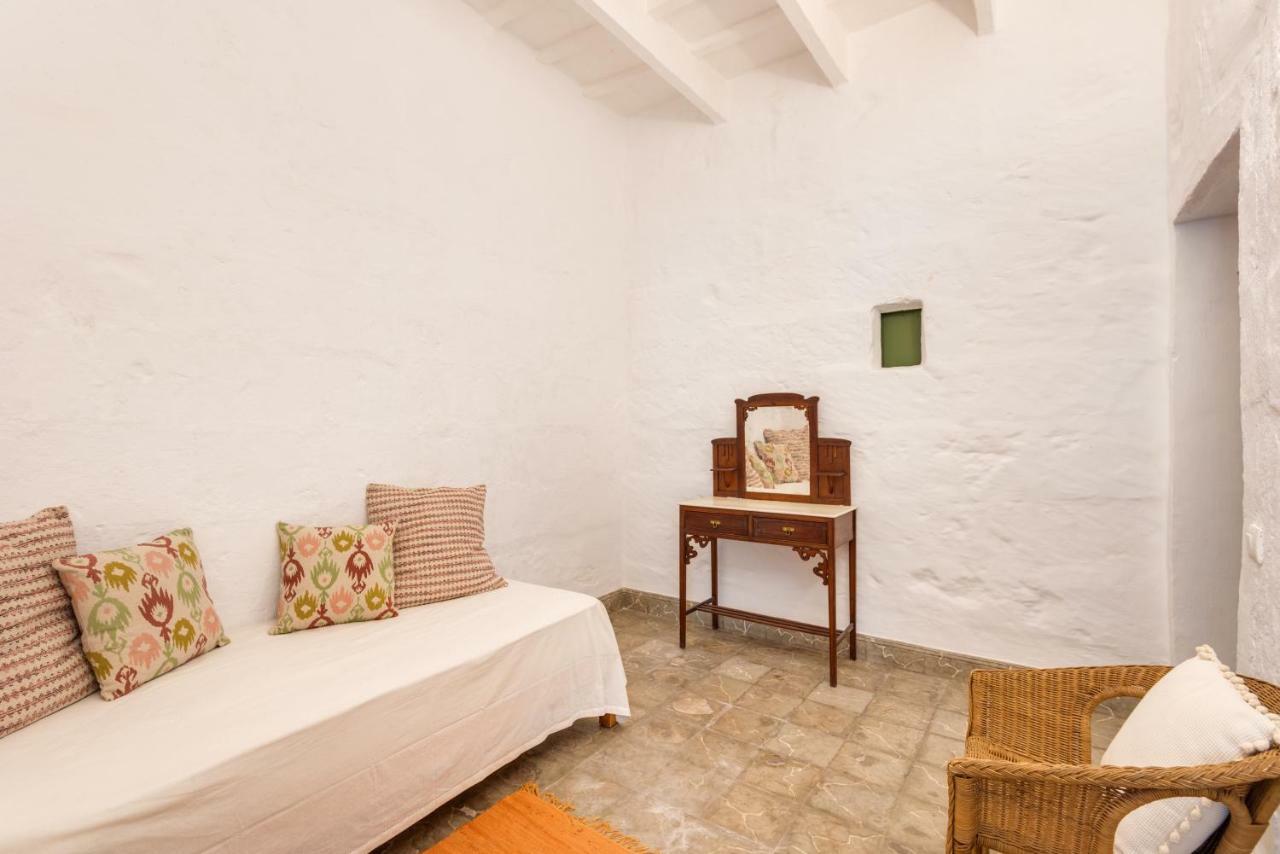 Finca Binicalaf Vell Cala En Porter  Bagian luar foto